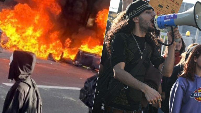 Blocus : des lycéens veulent prendre ses poubelles, une dame leur donne une leçon mémorable